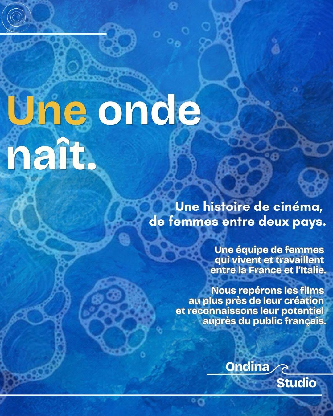 Ondina naît de la conviction qu’il existe aujourd’hui en Italie des films, des cinéastes et de nouvelles voix qui méritent…